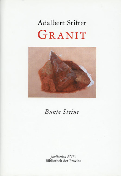 Buch Adalbert Stifter Granit